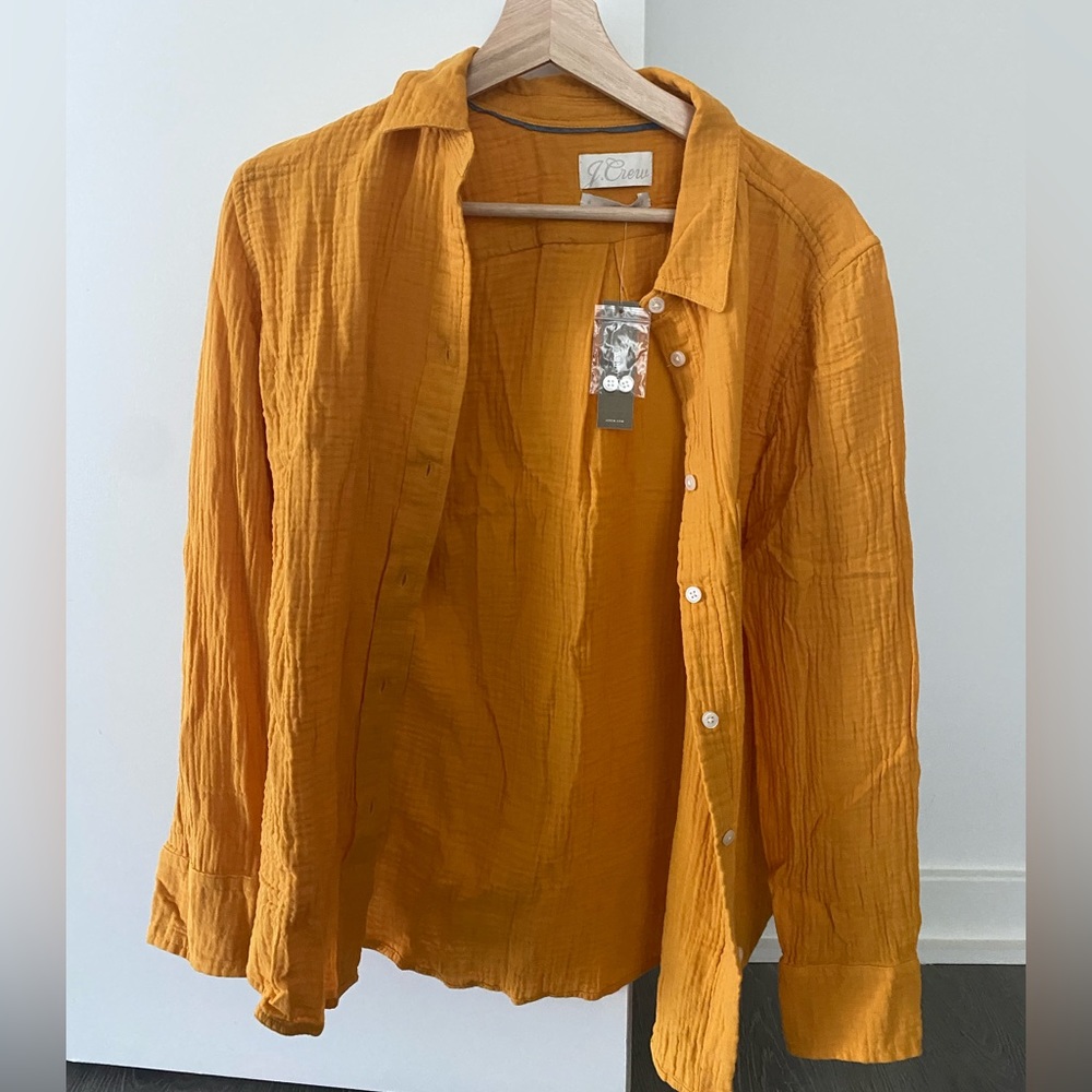 JCrew double gauze shirt